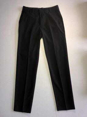 Van Heusen Womens Dress Pants Black Size 16 Regular